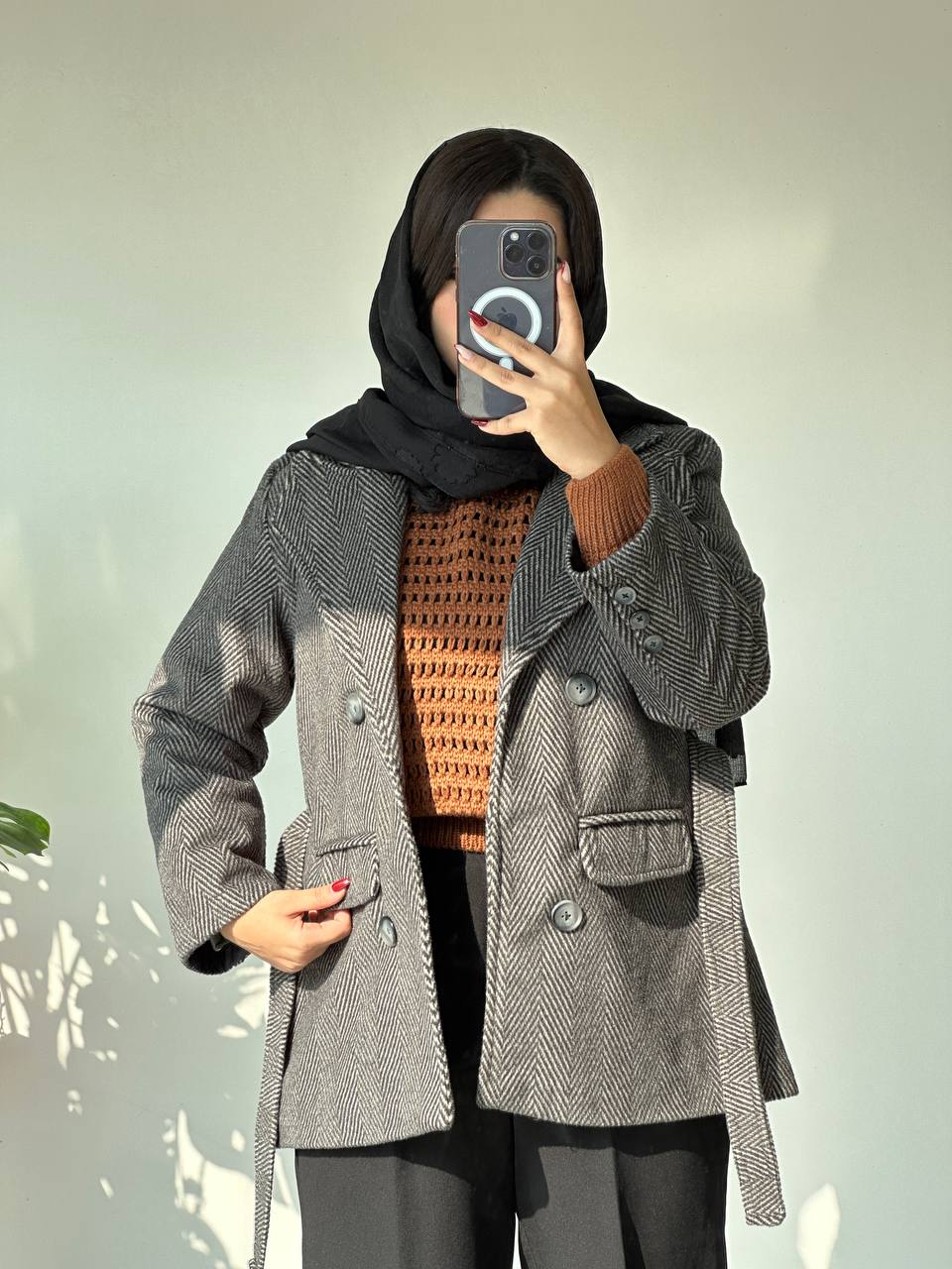 کت فوتر جناغی زنانه